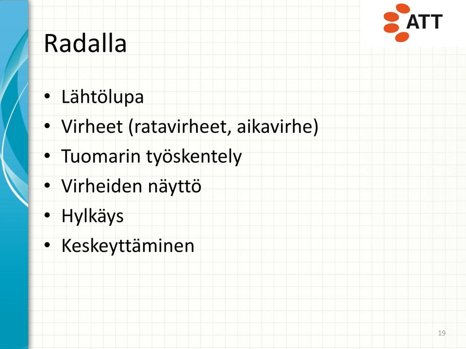 Tuomarin työskentely