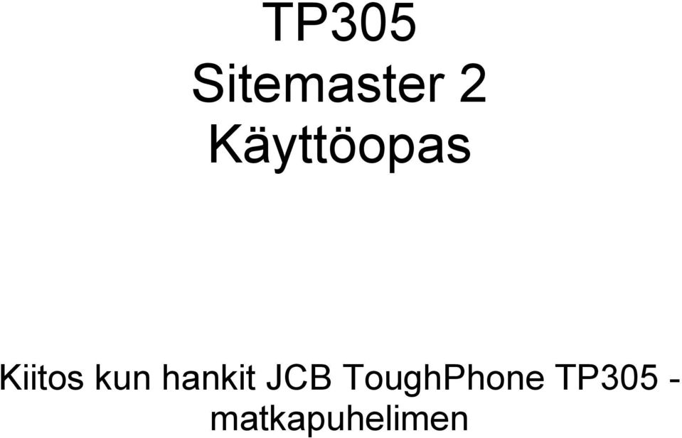 hankit JCB ToughPhone