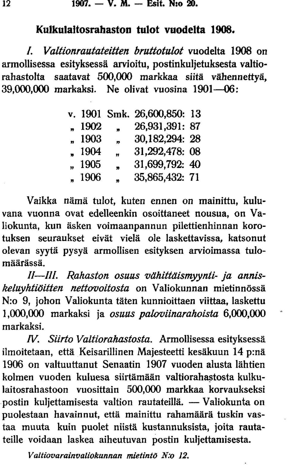 Ne olivat vuosina 1901 06: v. 1901 Smk.