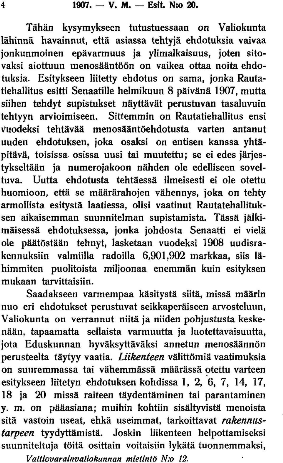 noita ehdotuksia.