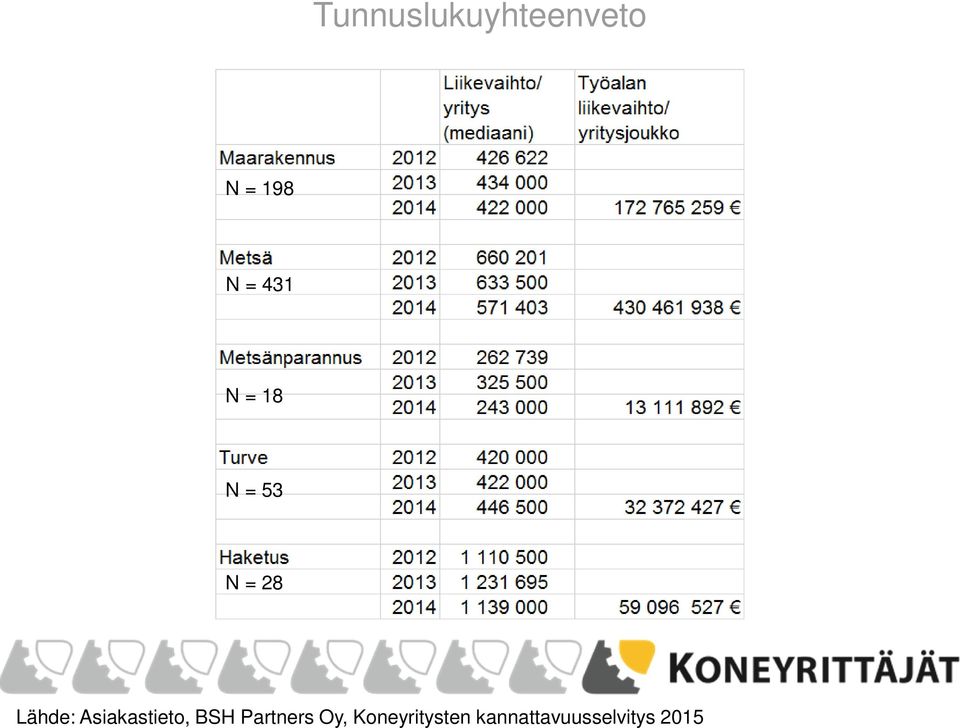 Asiakastieto, BSH Partners Oy,