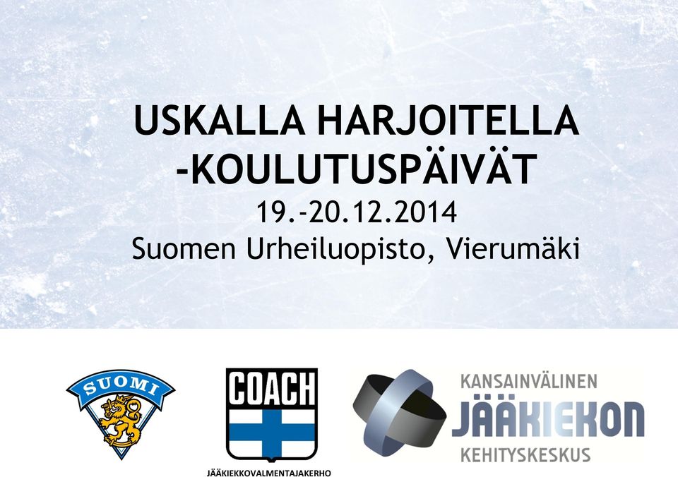 2014 Suomen Urheiluopisto,