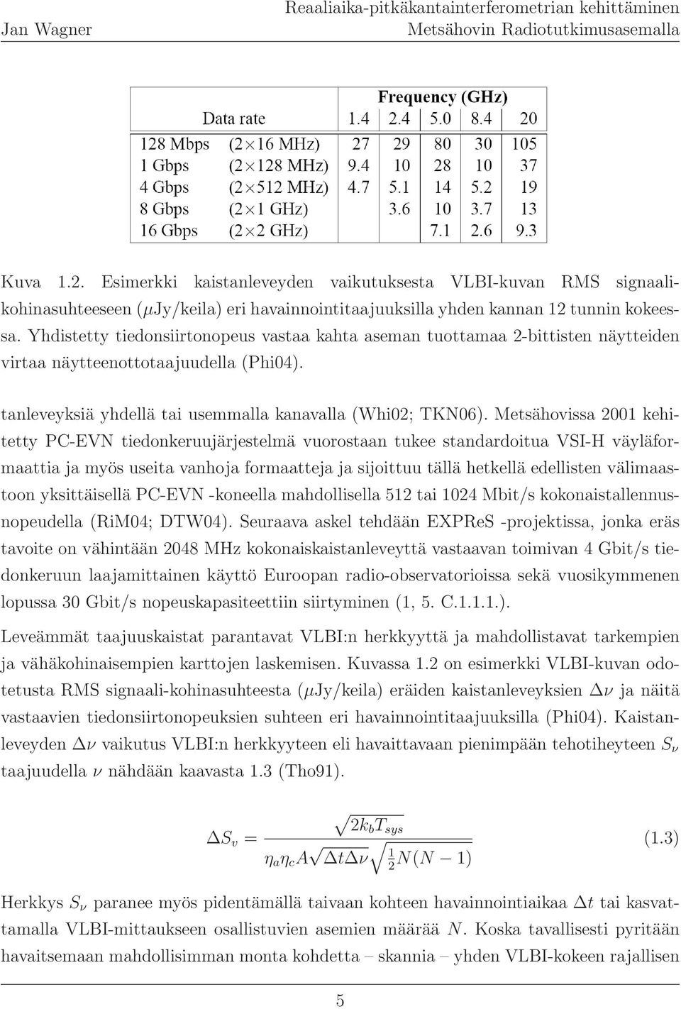 Metsähovissa 2001 kehitetty PC-EVN tiedonkeruujärjestelmä vuorostaan tukee standardoitua VSI-H väyläformaattia ja myös useita vanhoja formaatteja ja sijoittuu tällä hetkellä edellisten välimaastoon