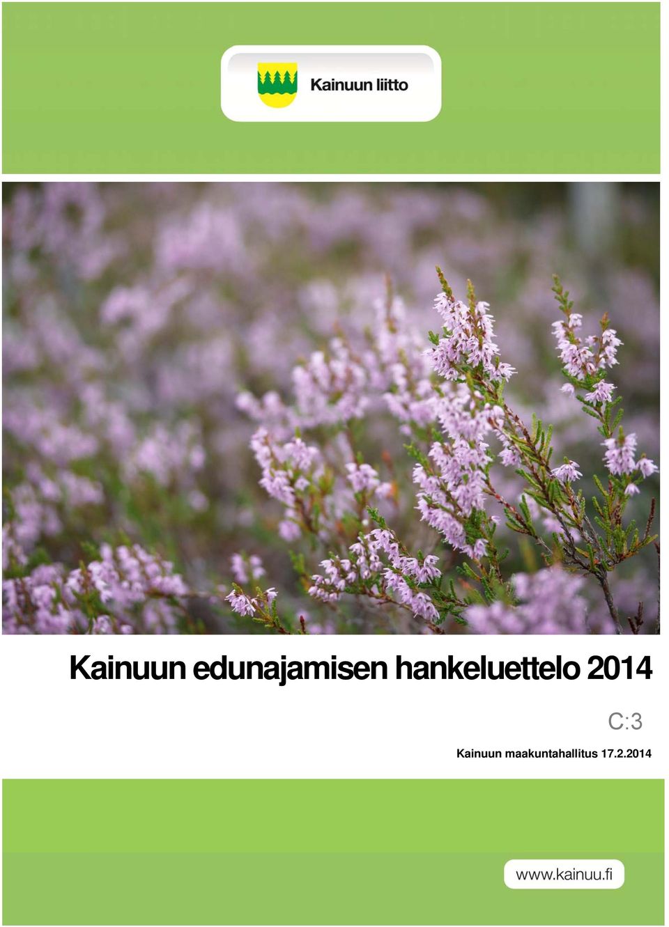 hankeluettelo 2014