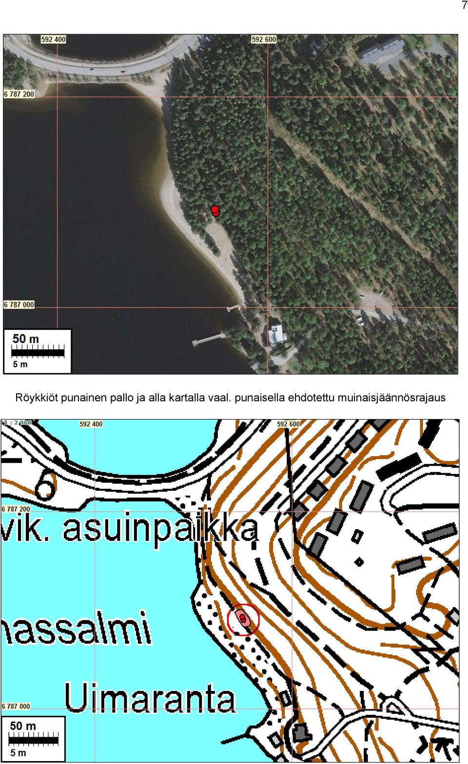 vaal. punaisella