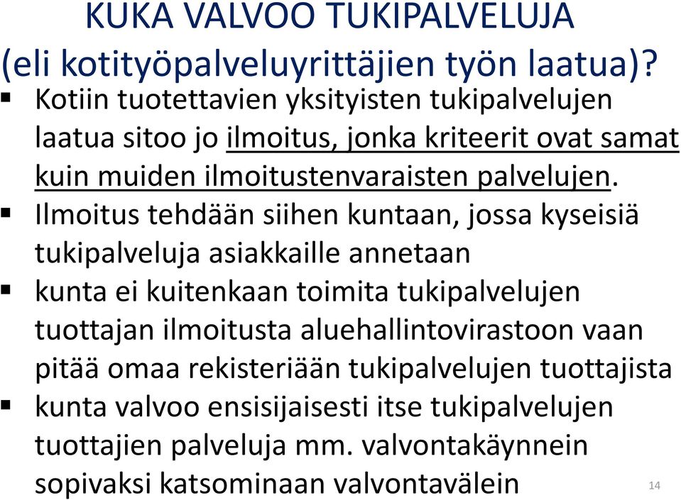 palvelujen.