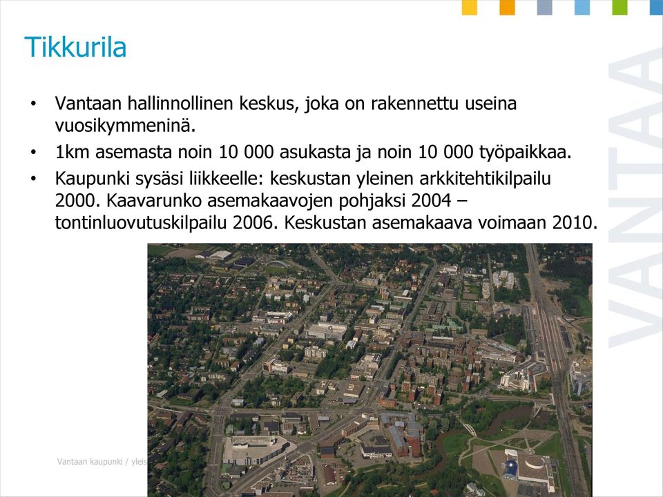 Kaupunki sysäsi liikkeelle: keskustan yleinen arkkitehtikilpailu 2000.