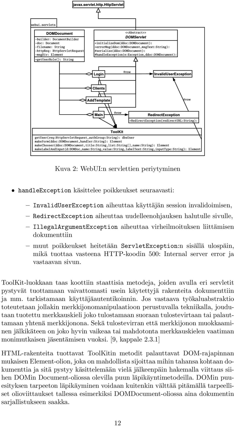 vasteena HTTP-koodin 500: Internal server error ja vastaavan sivun.