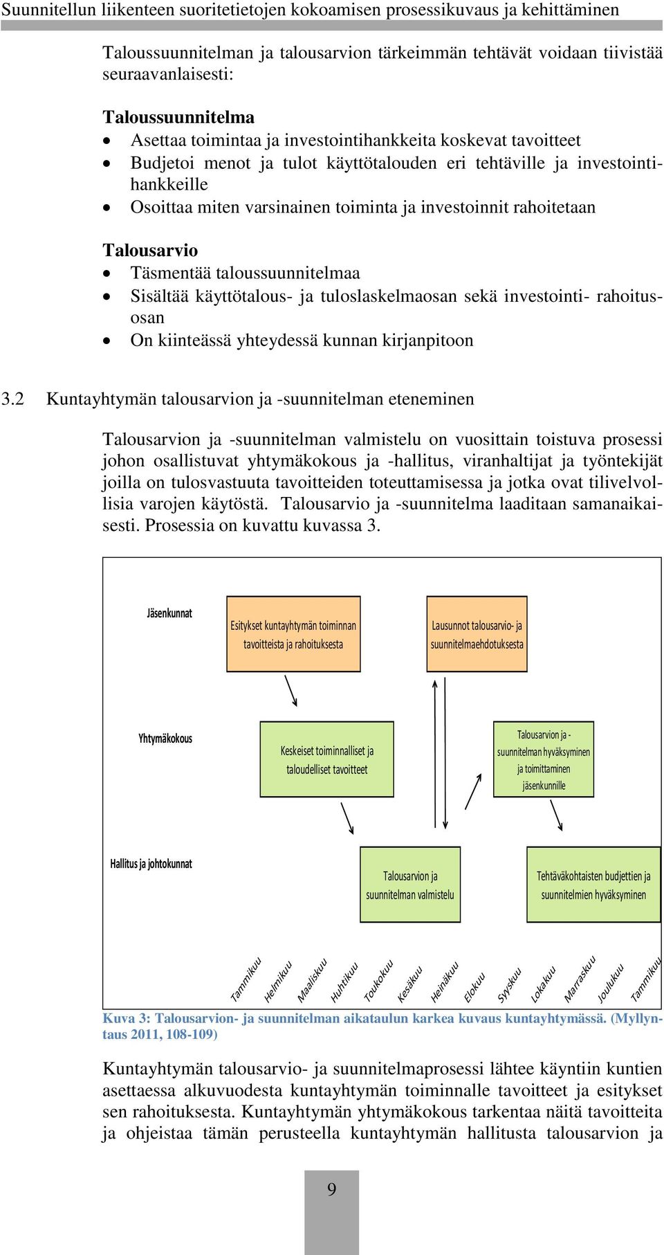 tuloslaskelmaosan sekä investointi- rahoitusosan On kiinteässä yhteydessä kunnan kirjanpitoon 3.