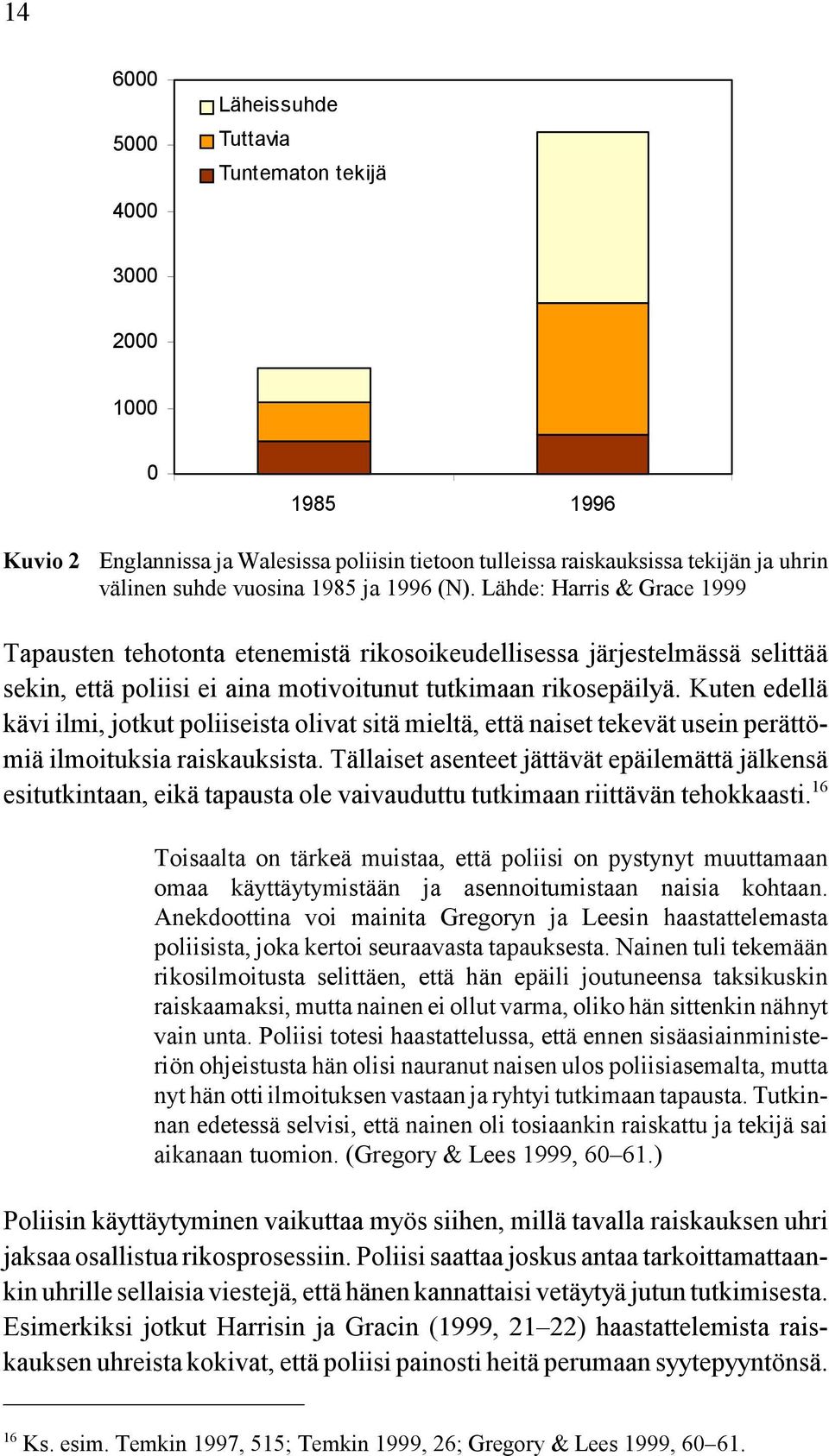 Kuten edellä kävi ilmi, jotkut poliiseista olivat sitä mieltä, että naiset tekevät usein perättömiä ilmoituksia raiskauksista.