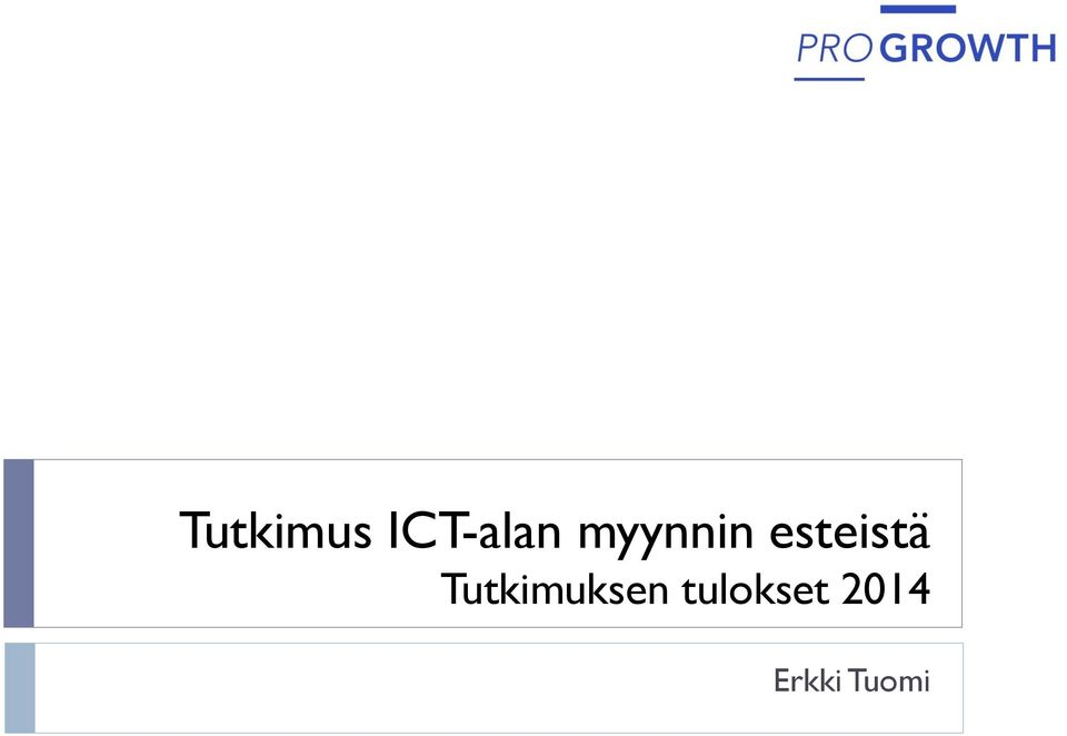 Tutkimuksen