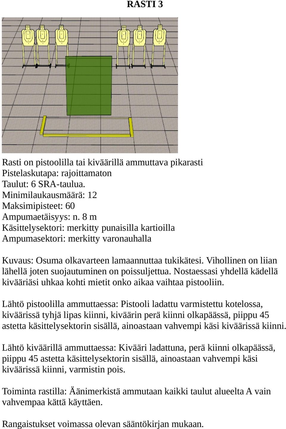 Nostaessasi yhdellä kädellä kivääriäsi uhkaa kohti mietit onko aikaa vaihtaa pistooliin.