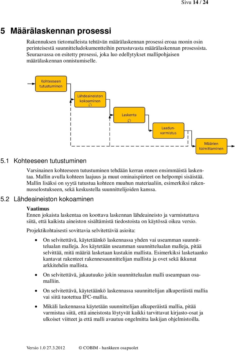 1 Khteeseen tutustuminen Varsinainen khteeseen tutustuminen tehdään kerran ennen ensimmäistä laskentaa. Mallin avulla khteen laajuus ja muut minaispiirteet n helpmpi sisäistää.