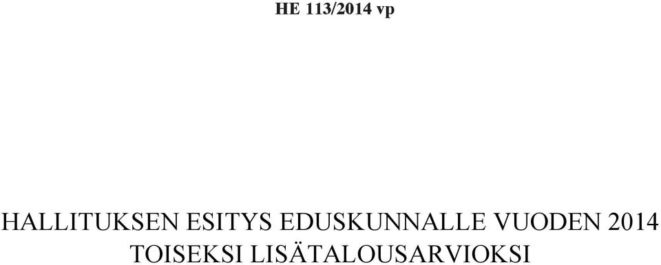 EDUSKUNNALLE VUODEN