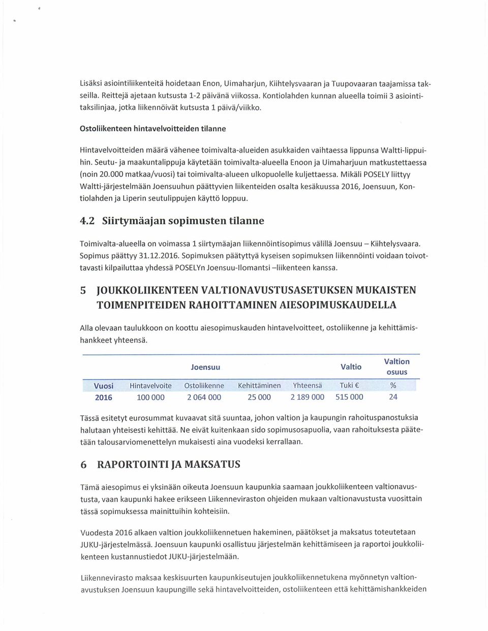 Ostoliikenteen hintavelvoitteiden tilanne Hintavelvoitteiden määrä vähenee toimivalta-alueiden asukkaiden vaihtaessa lippunsa Waltti-lippuihin.