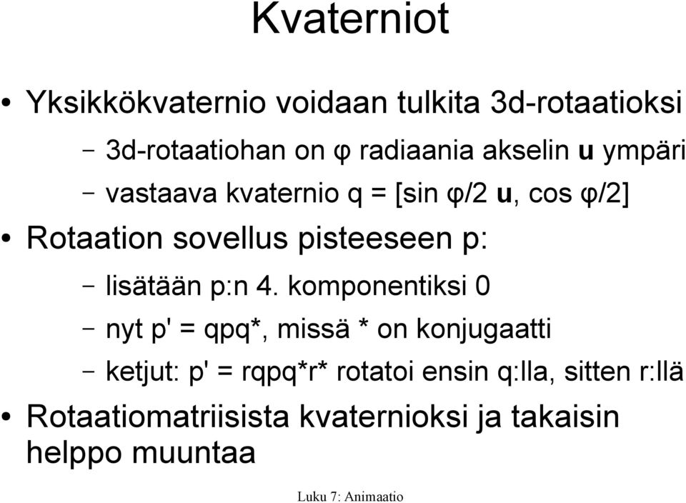 p: lisätään p:n 4.