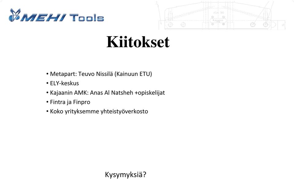 Anas Al Natsheh +opiskelijat Fintra ja
