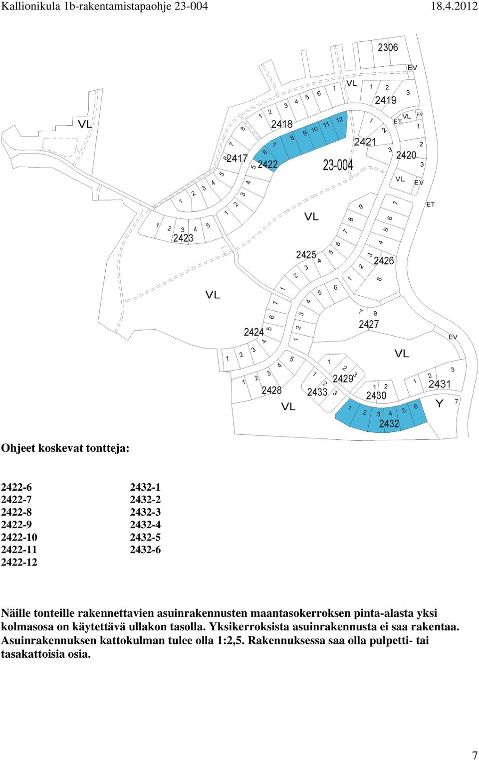 pinta-alasta yksi kolmasosa on käytettävä ullakon tasolla.