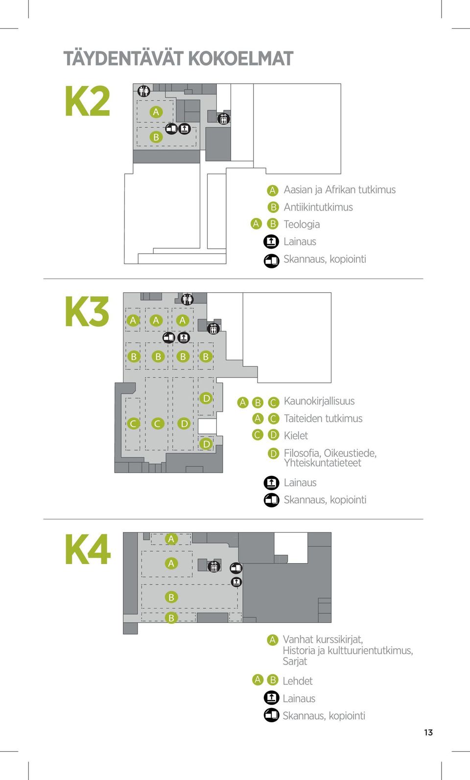 Filosofia, Oikeustiede, Yhteiskuntatieteet Lainaus Skannaus, kopiointi K4