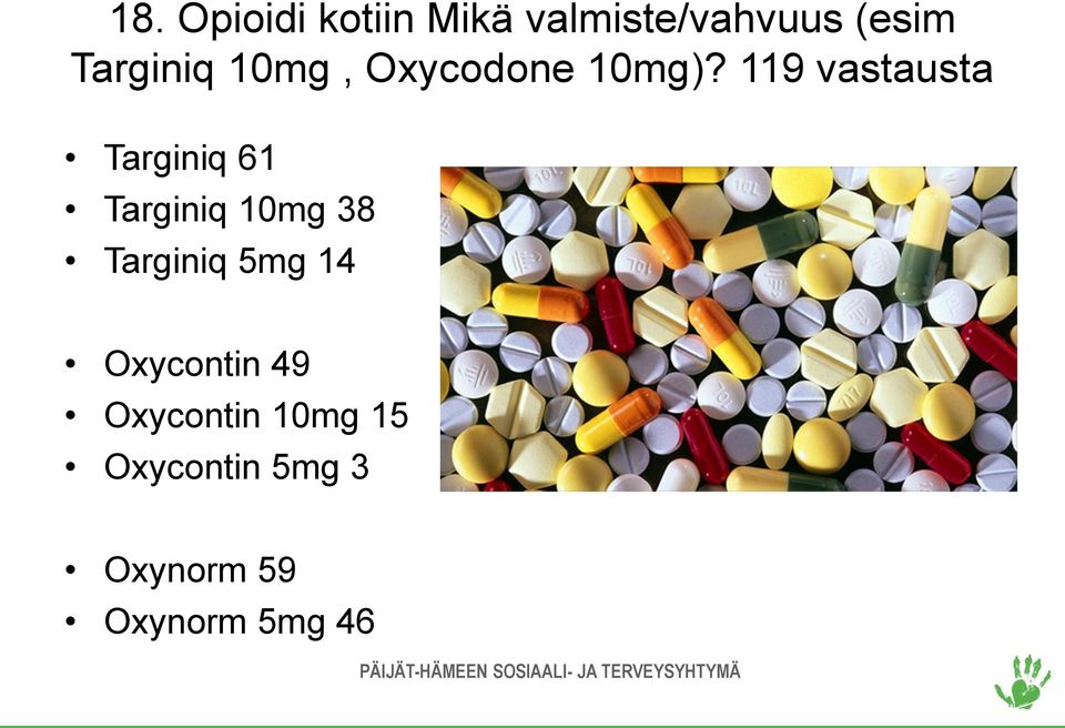 119 vastausta Targiniq 61 Targiniq 10mg 38 Targiniq