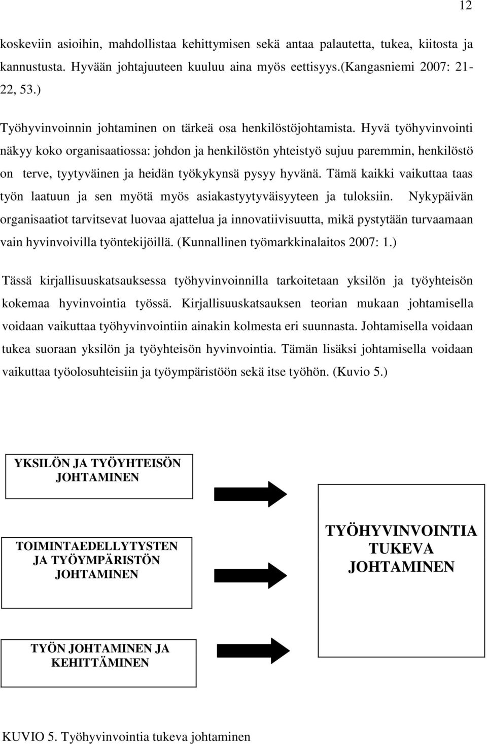 Hyvä työhyvinvointi näkyy koko organisaatiossa: johdon ja henkilöstön yhteistyö sujuu paremmin, henkilöstö on terve, tyytyväinen ja heidän työkykynsä pysyy hyvänä.