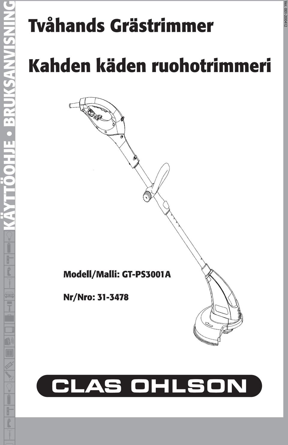 käden ruohotrimmeri Ver.