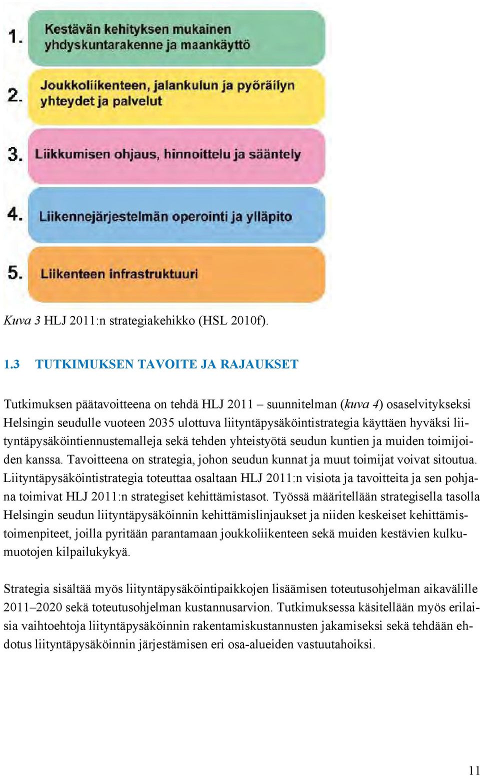 hyväksi liityntäpysäköintiennustemalleja sekä tehden yhteistyötä seudun kuntien ja muiden toimijoiden kanssa. Tavoitteena on strategia, johon seudun kunnat ja muut toimijat voivat sitoutua.