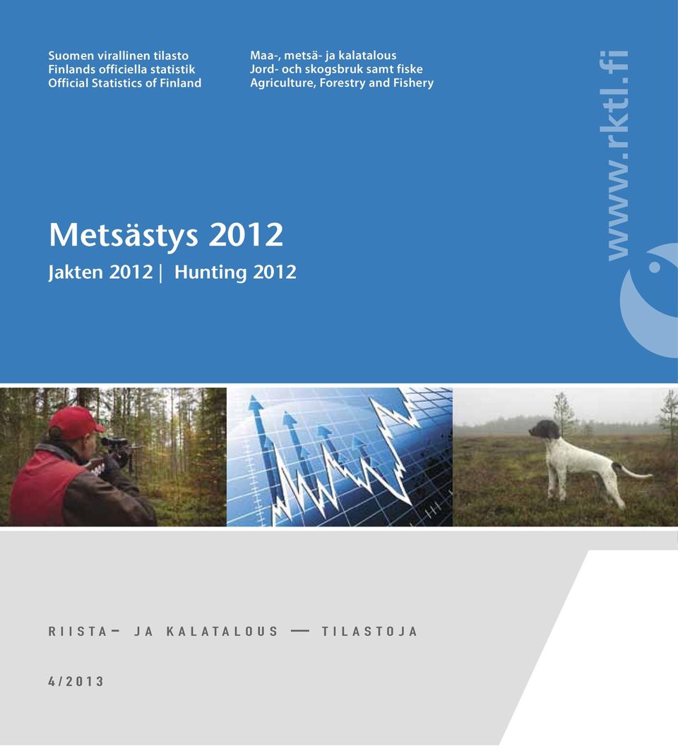 samt fiske Agriculture, Forestry and Fishery Metsästys 2012 Jakten 2012