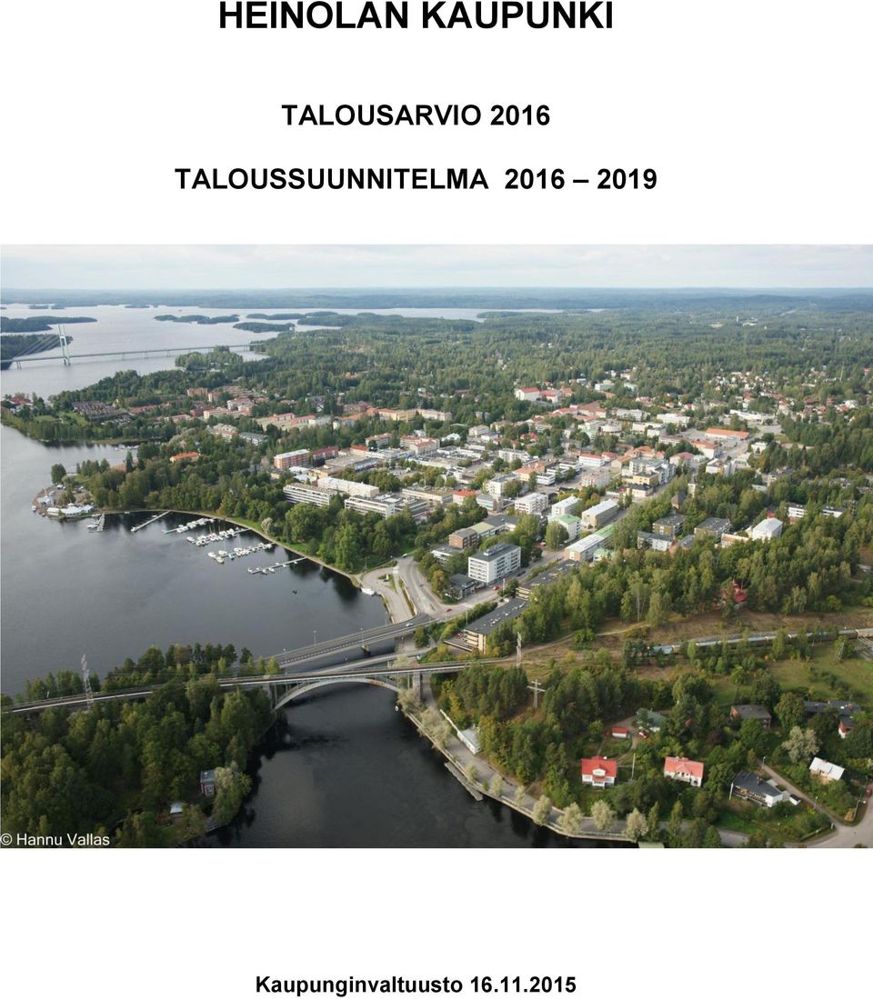 TALOUSSUUNNITELMA 2016