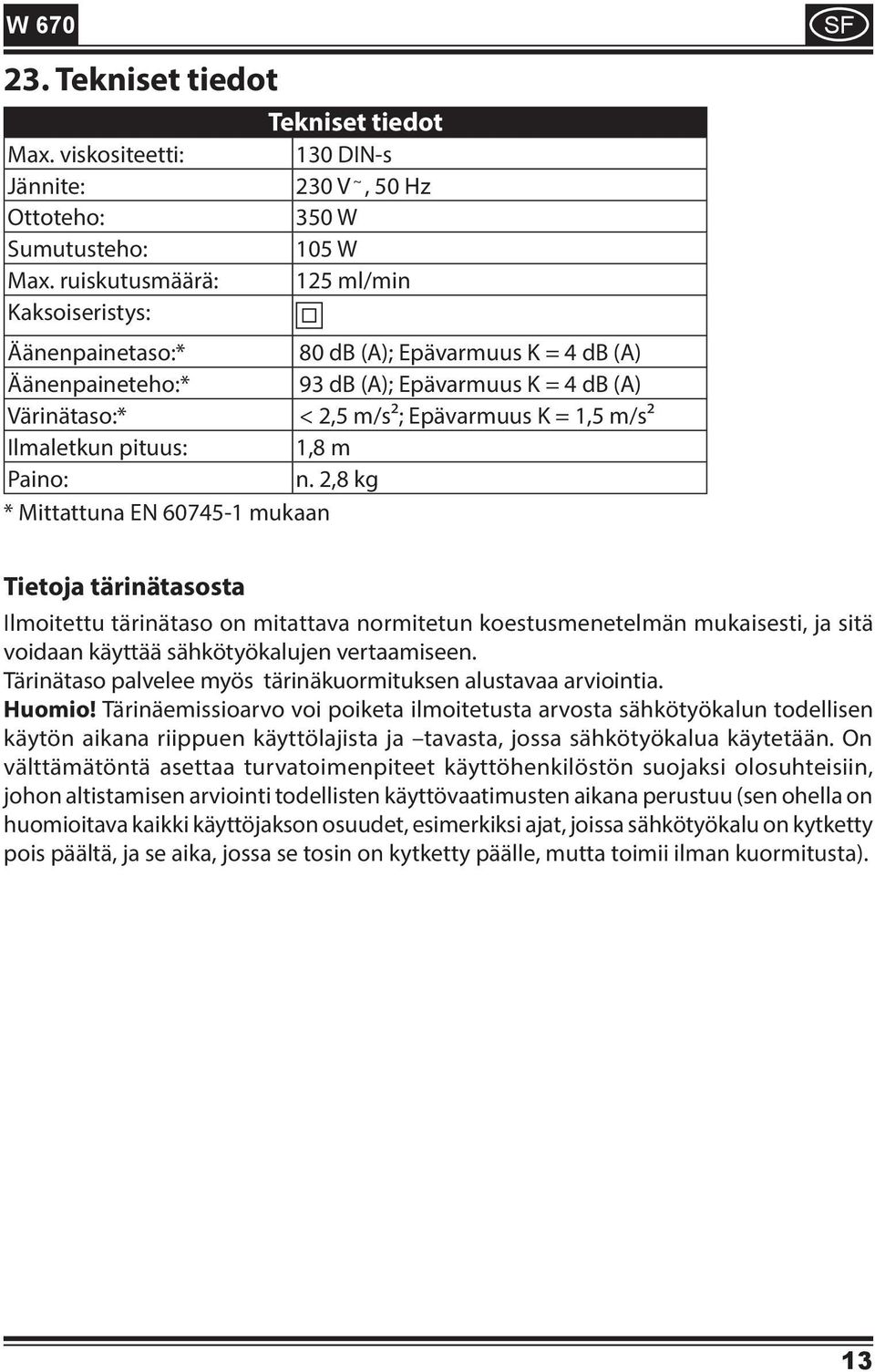 Ilmaletkun pituus: 1,8 m Paino: n.