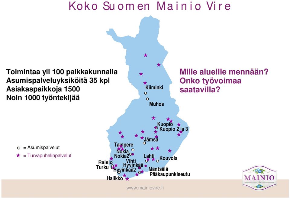 Onko työvoimaa saatavilla?