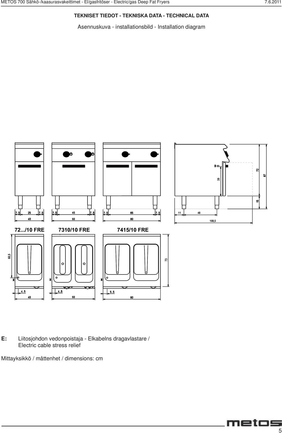 Installation diagram 11 48 60 108,5 72.