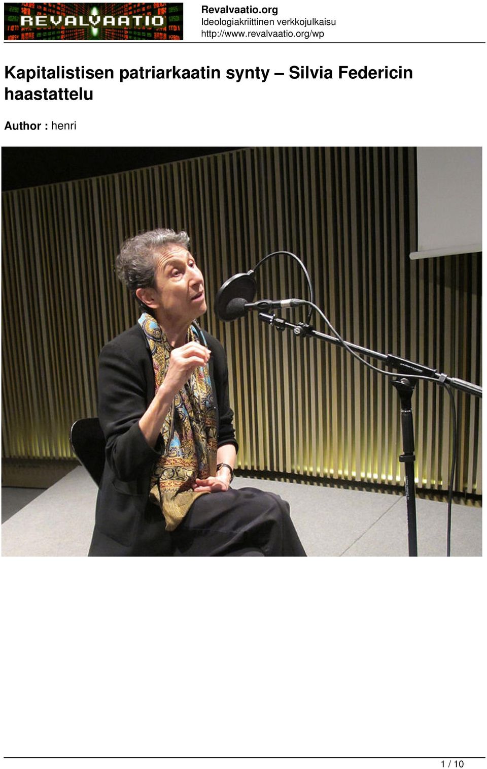 Silvia Federicin