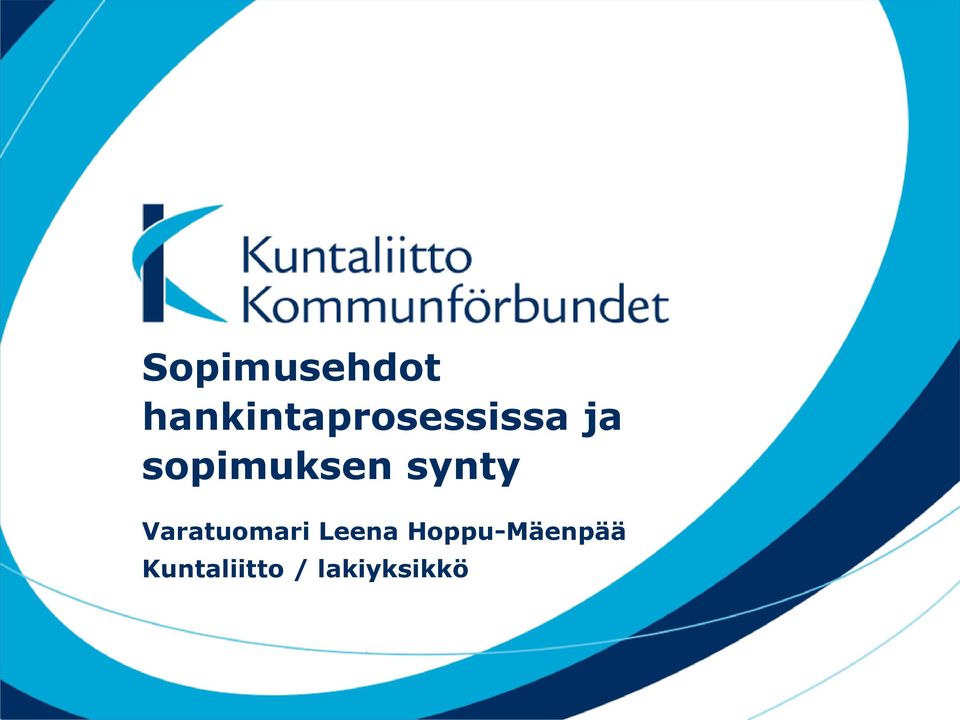 sopimuksen synty