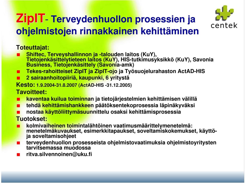 9.2004-31.8.2007 (ActAD-HIS -31.12.