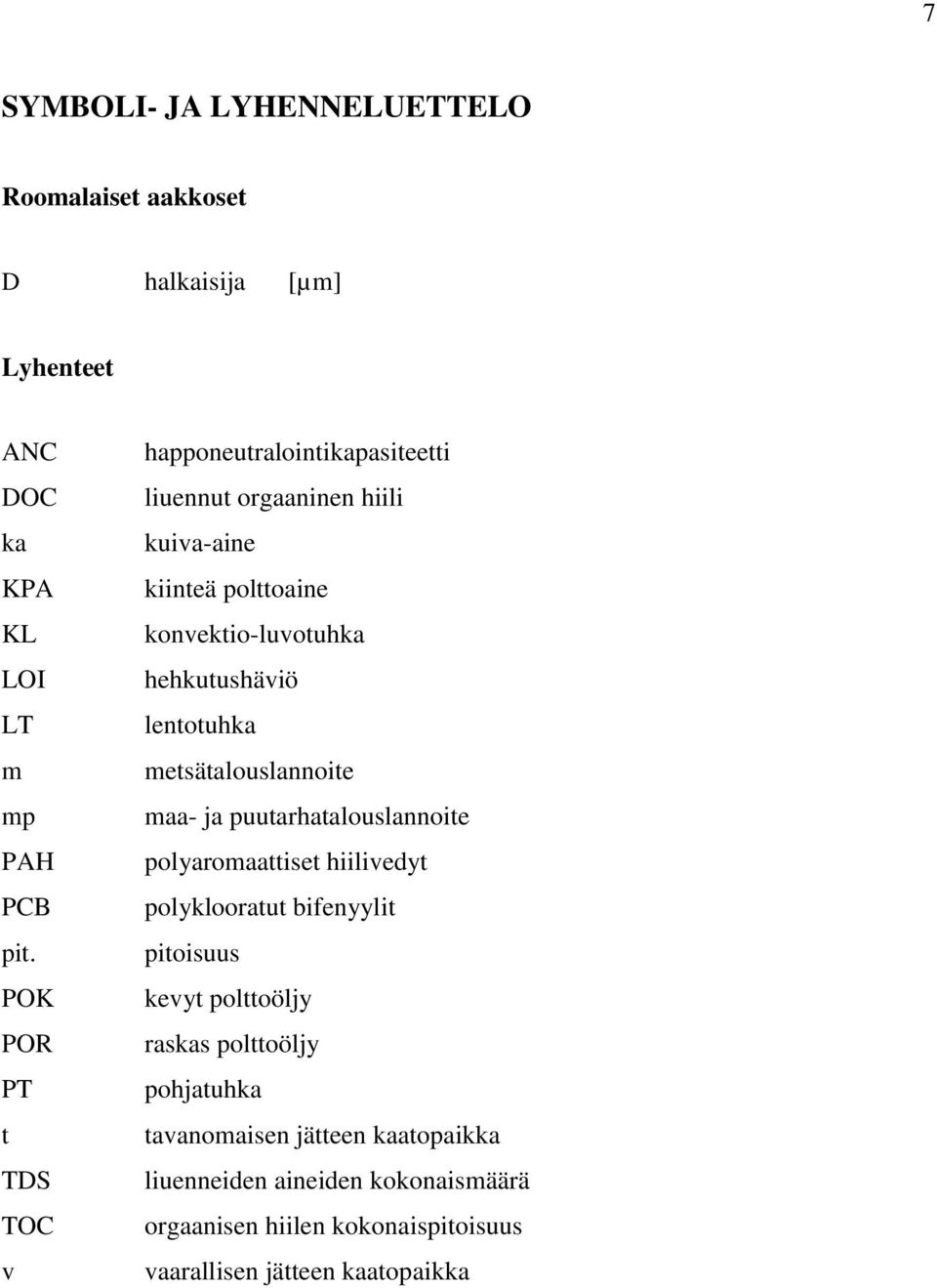 lentotuhka metsätalouslannoite maa- ja puutarhatalouslannoite polyaromaattiset hiilivedyt polyklooratut bifenyylit pitoisuus kevyt polttoöljy