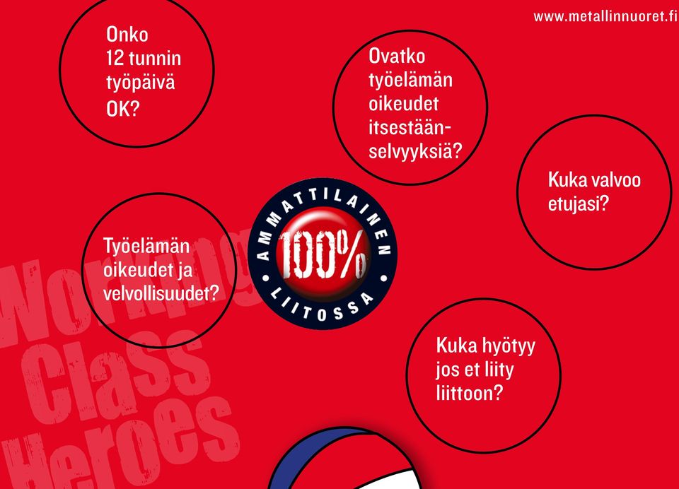 oes Ovatko työelämän oikeudet itsestäänselvyyksiä?