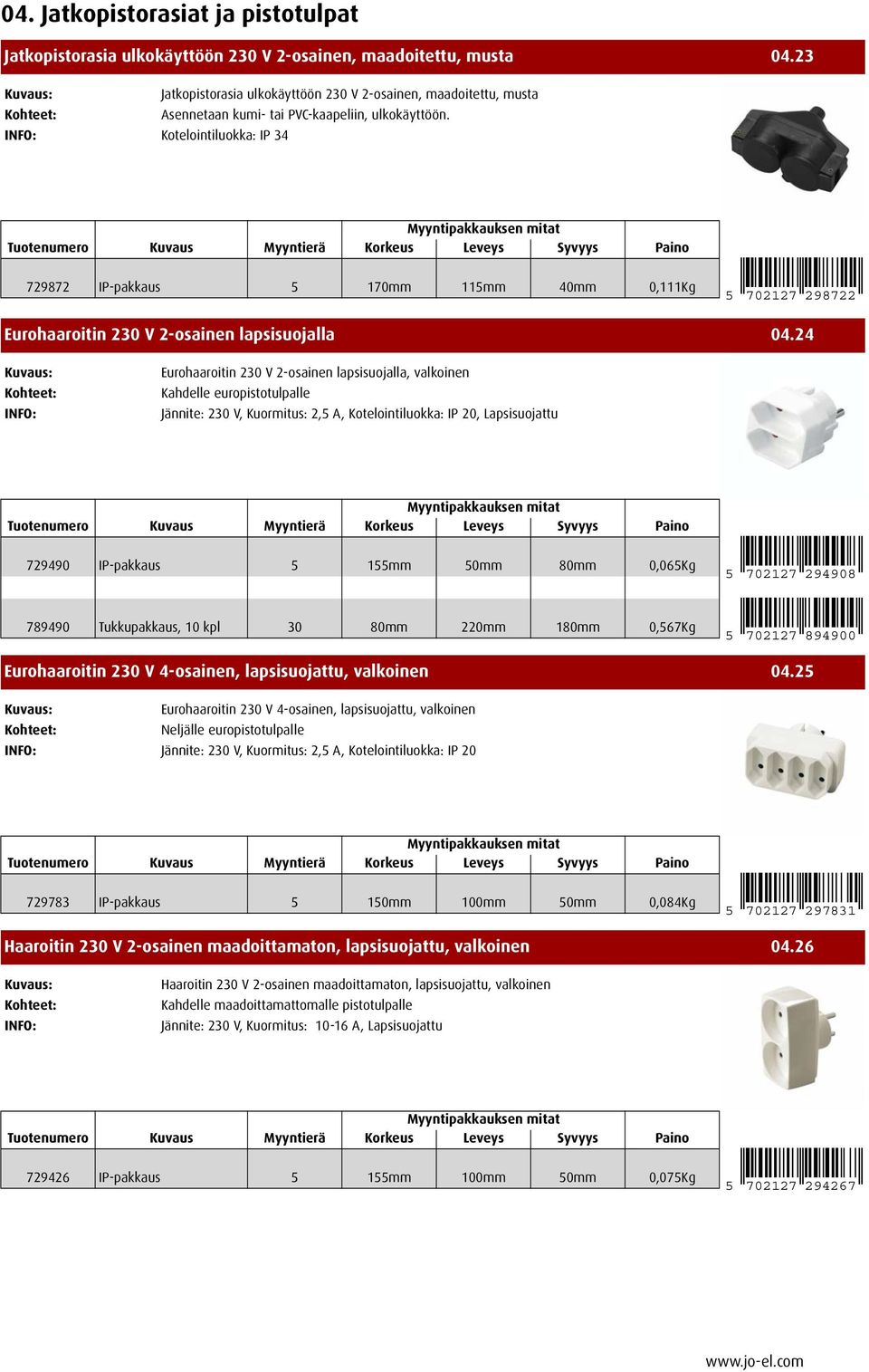 haaroitin Eurohaaroitin 230 V 2-osainen lapsisuojalla 04.