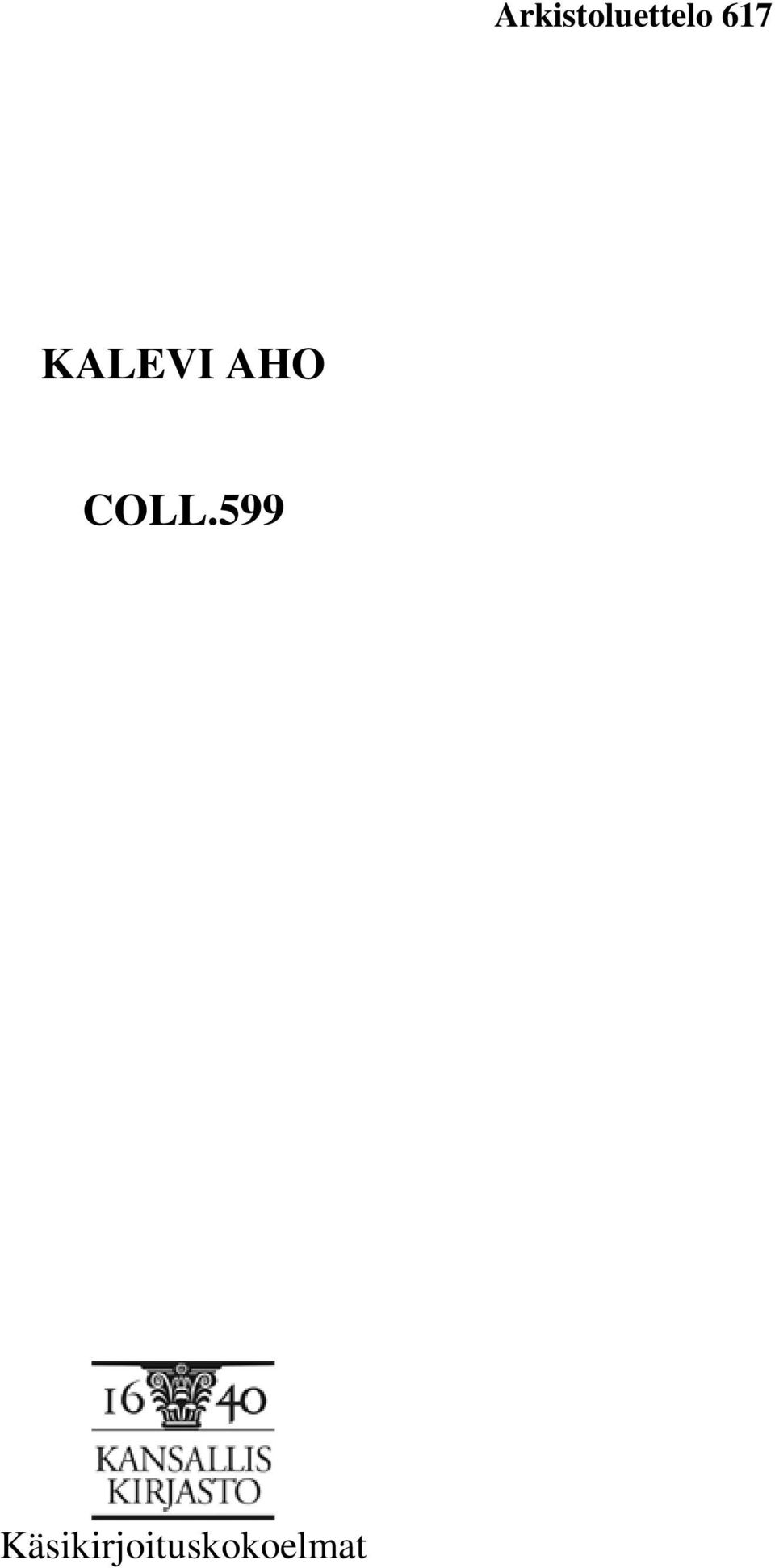 COLL.599
