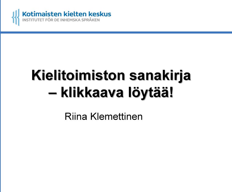klikkaava