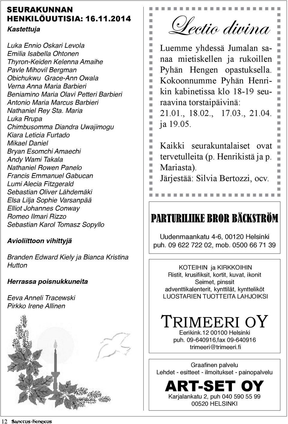 Barbieri Antonio Maria Marcus Barbieri Nathaniel Rey Sta.