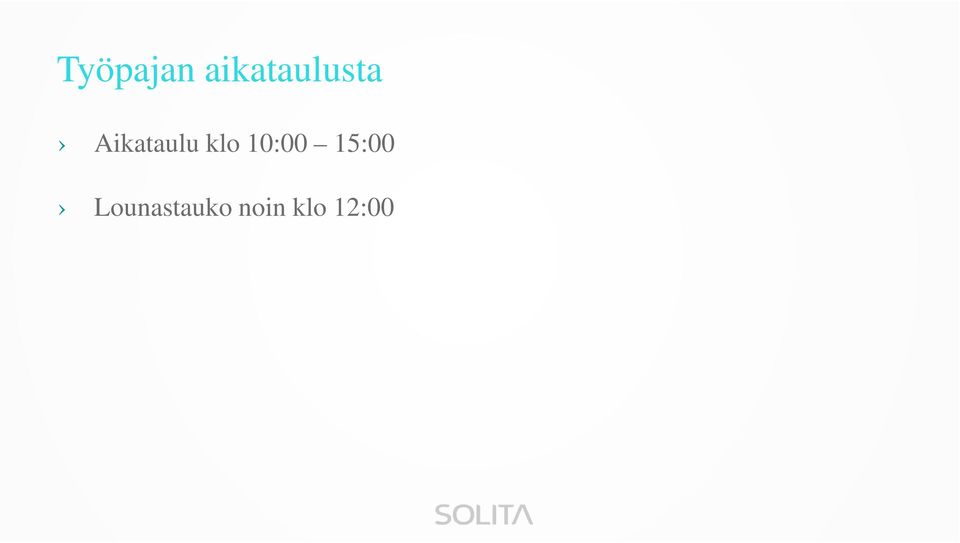 Aikataulu klo