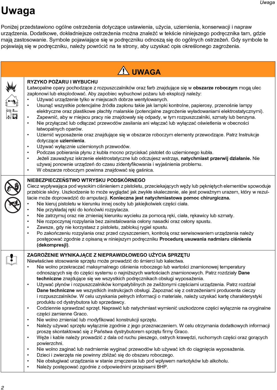 Gdy symbole te pojawiaj¹ siê w podrêczniku, nale y powróciæ na te strony, aby uzyskaæ opis okreœlonego zagro enia.