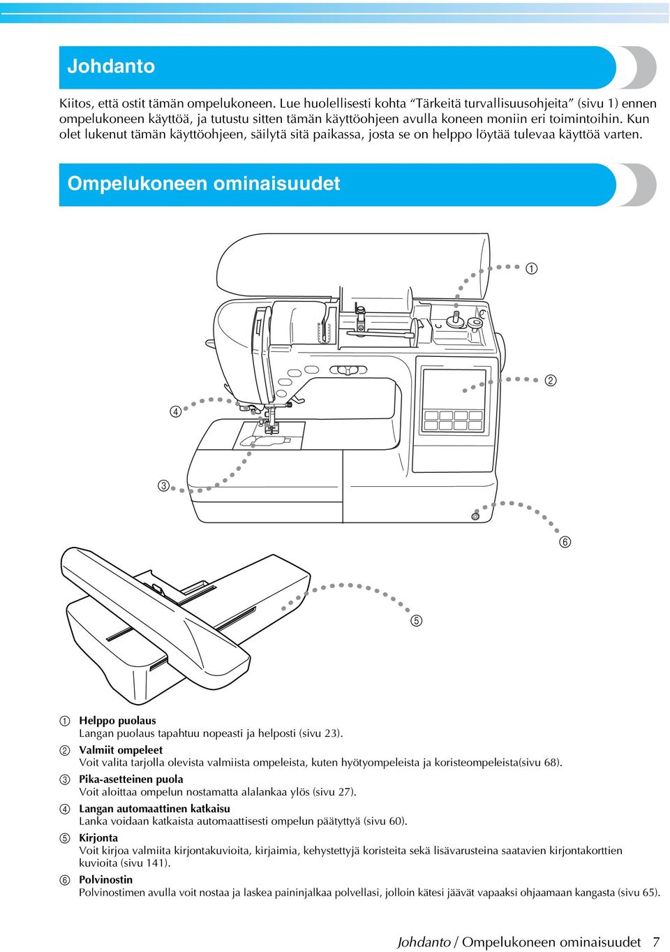 Kun olet lukenut tämän käyttöohjeen, säilytä sitä pikss, jost se on helppo löytää tulev käyttöä vrten.