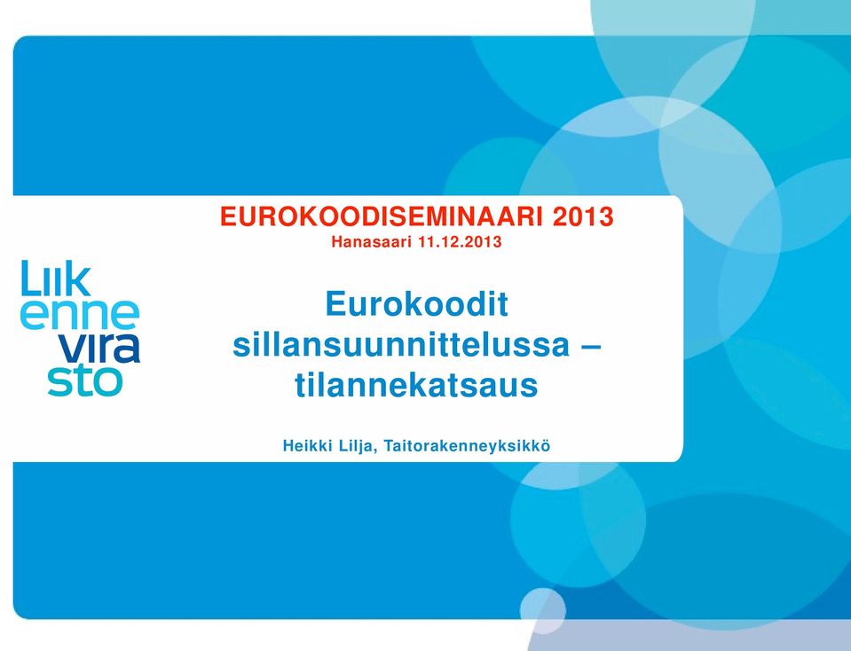 2013 Eurokoodit