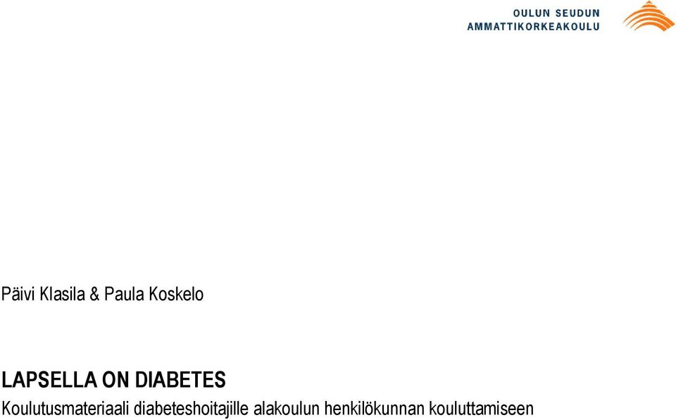 Koulutusmateriaali
