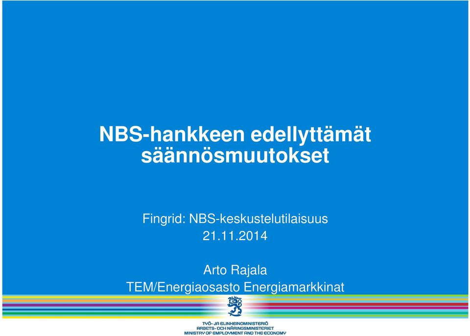 NBS-keskustelutilaisuus 21.11.