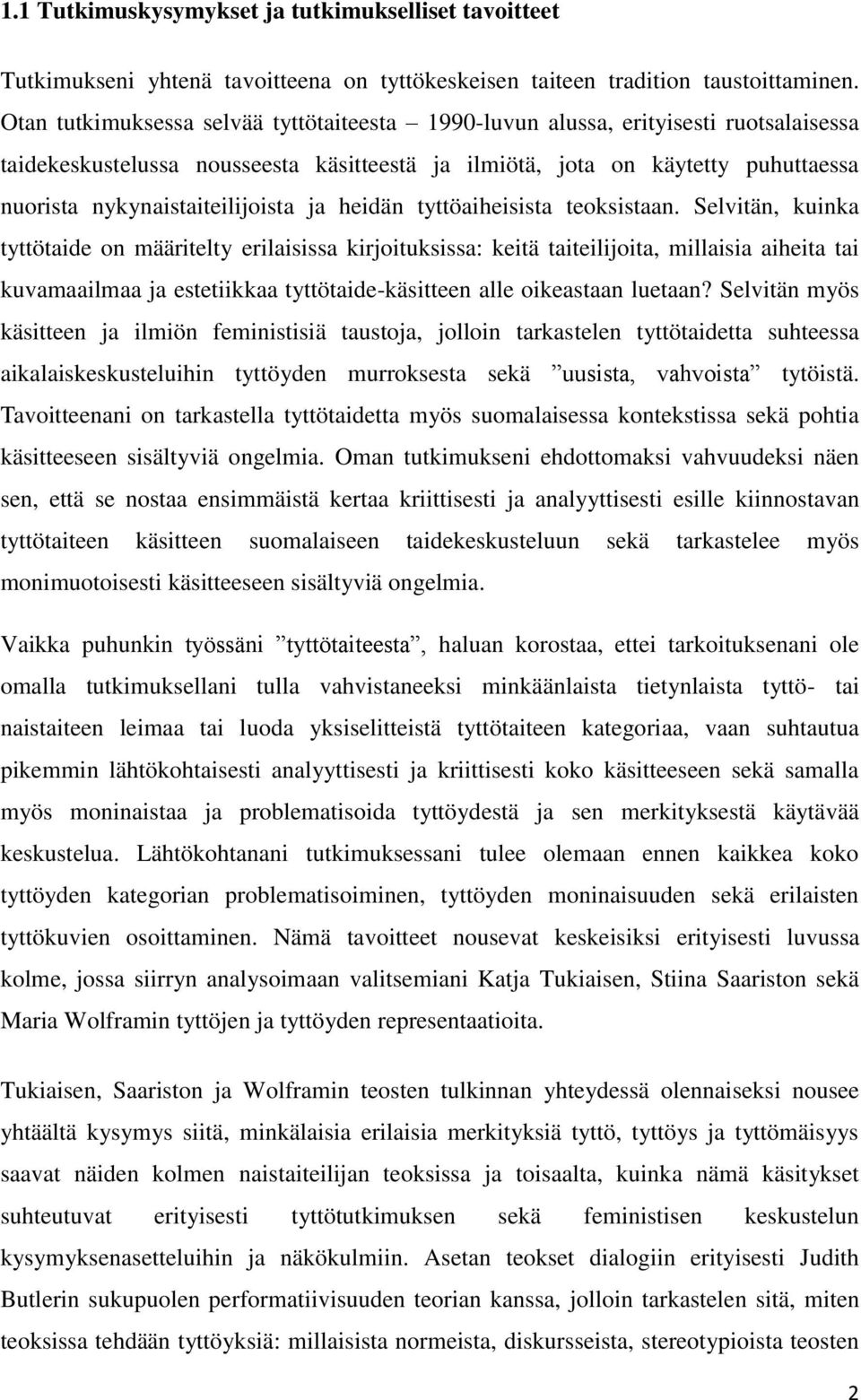 nykynaistaiteilijoista ja heidän tyttöaiheisista teoksistaan.