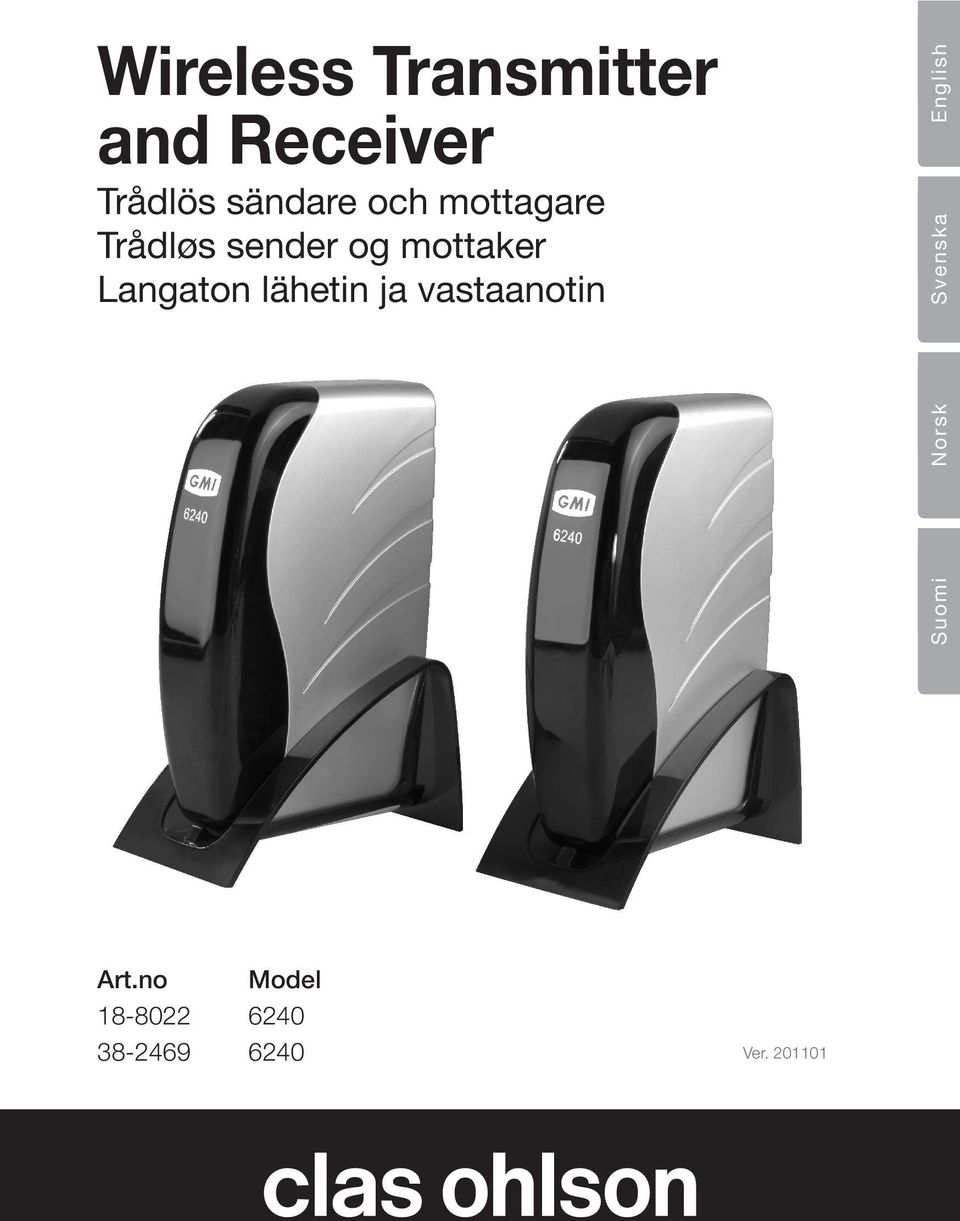 mottaker angaton lähetin ja vastaanotin English