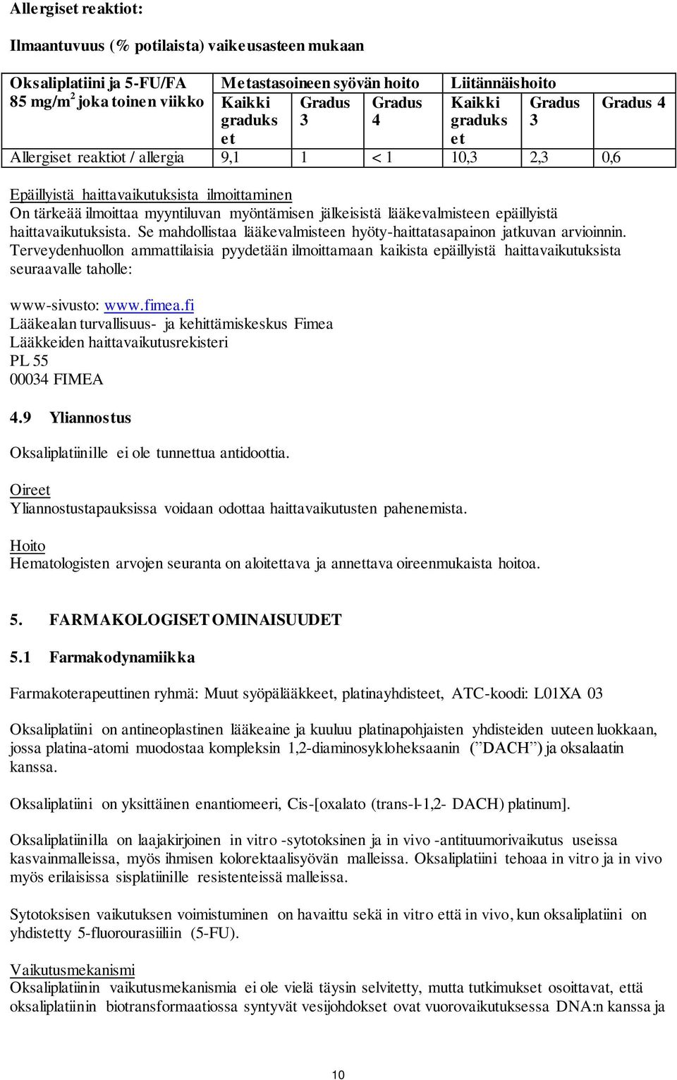 lääkevalmisteen epäillyistä haittavaikutuksista. Se mahdollistaa lääkevalmisteen hyöty-haittatasapainon jatkuvan arvioinnin.